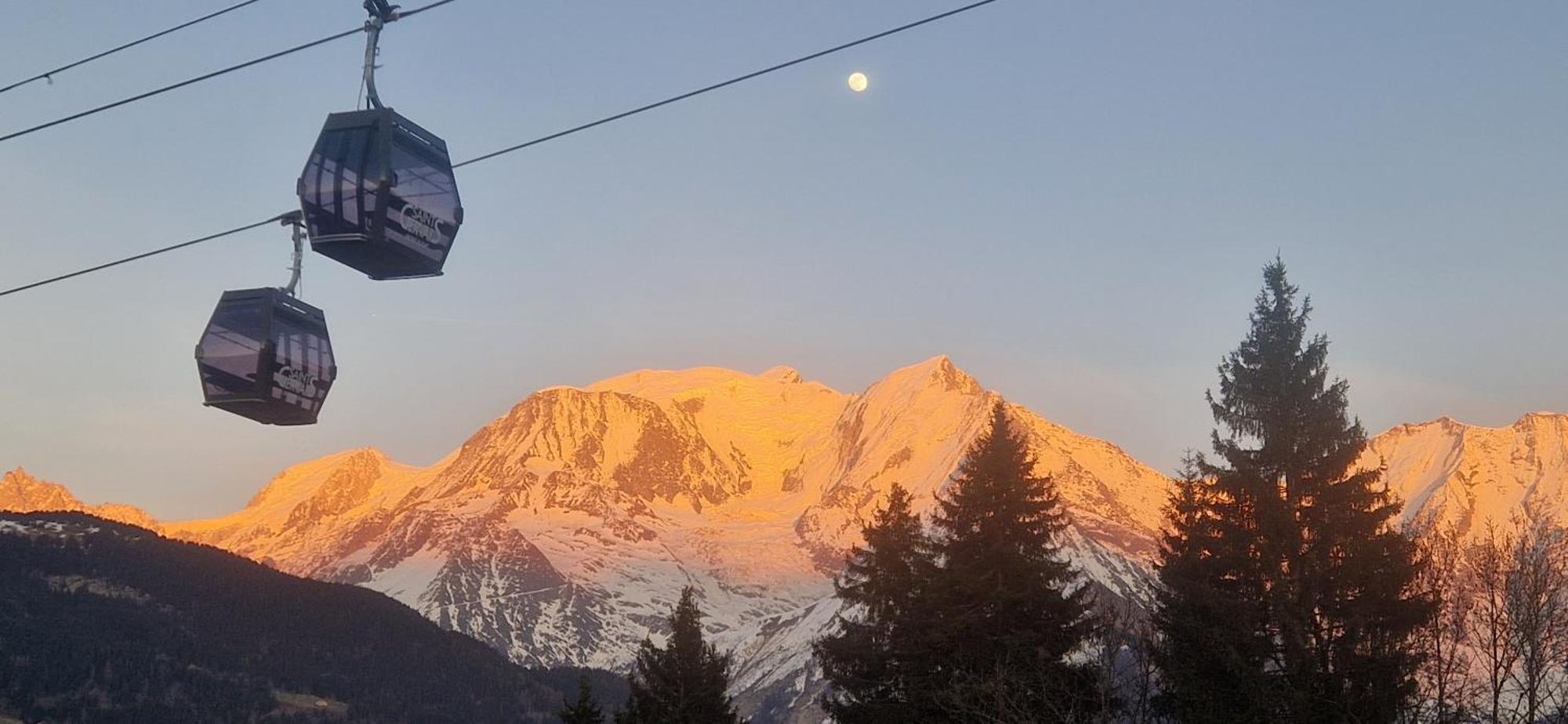 Le Tete Pied Centre/Telecabine Saint-Gervais Bagian luar foto